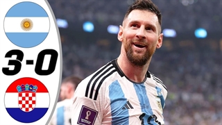 خلاصه بازی آرژانتین 3-0 کرواسی ; صعود مسی به فینال ( جام جهانی 2022 قطر )