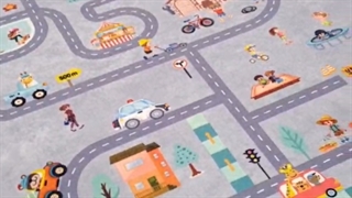 فرش کودک 700 شانه افرند