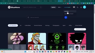 ایردراپ blue move مربوط به پلتفرم های sui و aptos