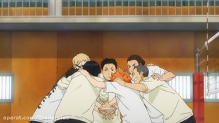 انیمه هایکیو Haikyuu | آبشار سرنوشت - قسمت 8 - دوبله فارسی - انیمه شو