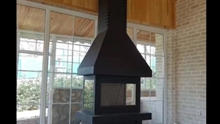 اجرای شومینه معلق