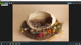 پس زمینه عکاسی نوزاد