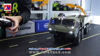 نحوه راه اندازی و تست کامیون نظامی کنترلی P801