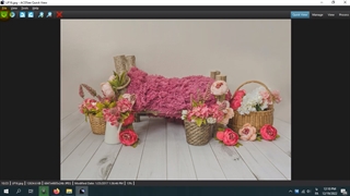 دکورهای عکاسی نوزاد