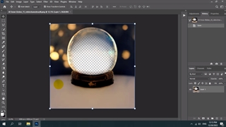 گوی برفی لایه باز psd