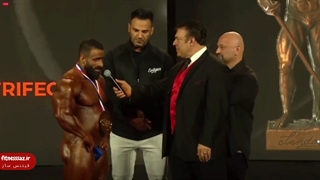 مسابقات مستر المپیا 2022 و قهرمانی هادی چوپان جایزه 400 هزار دلاری