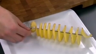 برش دهنده ( فر چیپس ) سیب زمینی دستی در بازار صالح آباد تهران