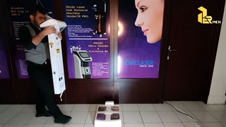 آنباکسنگ دستگاه بادی آنالیزور GS6.5 | تجهیز کلینیک زیبایی پرمون مد