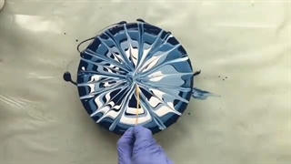 #168 Step by step EYE acrylic pour painting #fluidart #acrylicpouring #painting #eyes