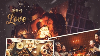 پروژه آماده افترافکت اسلایدشوی کریسمس Christmas Slideshow