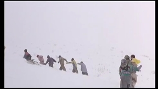 سکانسی از «زمانی برای مستی اسبها»