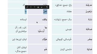 بخش سوم درس اول عربی هفتم-میرزاپور