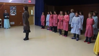 "wake-up" exercises at Sunrise Waldorf