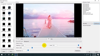 تابش نور در فتوشاپ