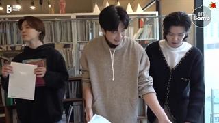 Bangtan Bomb BTS _ RM's Cyanotype Experience With Suga and Jimin