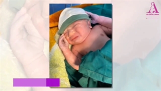 به دنیا اومدن یه نوزاد بامزه!!!!!!1