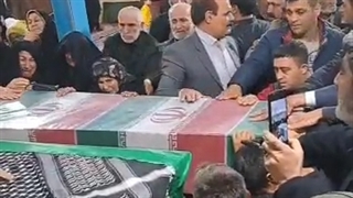 تشییع شهید گمنام در مسجد امیرالمومنین (ع) روستای قرقسین ۱۴۰۱/۱۰/۰۵