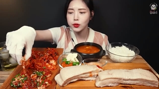 اسمر موکبانگ غذای کره ای...