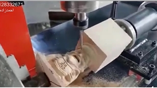 سی ان سی چوب و سنگ و فلز