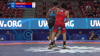 12 GR - 55 kg K MANVELYAN (ARM) v N GULUZADE (AZE)