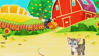 داستان موش و گربه و خروس