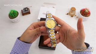 انباکسینگ (جعبه گشایی) ساعت مچی مردانه اوماکس، کد CFD005N001