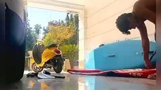 لذت پارو زدن با پدل برد پویانیز