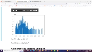 کاربرد تبدیل فوریه (FFT) در موسیقی و پردازش تصویر (توضیح به همراه کد)