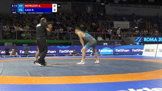 12 FS - 71 kg A NOVRUZOV (AZE) v R CASO (ITA)