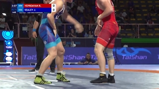 12 FS - 71 kg R YEPREMYAN (ARM) v J SEALEY (USA)