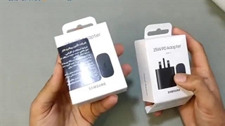 بررسی شارژر ۲۵ وات اورجینال سامسونگ در فروشگاه اروس دیجیتال
