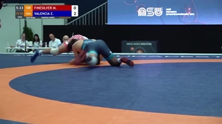 Zahid VALENCIA (USA) df. Matthew Phillip FINESILVER (ISR)  92 final