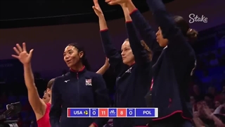 خلاصه بازی لهستان (۳) - (۲) آمریکا، رده‌بندی رقابتهای لیگ ملتهای والیبال بانوان جهان ۲۰۲۳