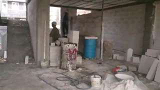 ویدیو از دیوار چینی و اجرای دیوار با بلوک هبلکس