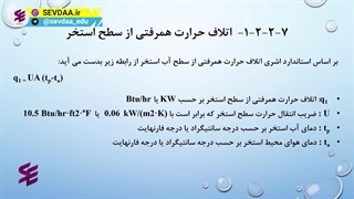 تلفات حرارتی استخر  و شرایط محیطی مناسب آب استخر - دوره طراحی تاسیسات استخر