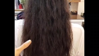 آموزش کراتین کردن مو در آرایشگری زنانه