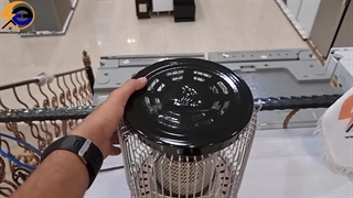 بخاری برقی زنبوری آراسته مدل REHA2000