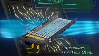 کیج اچ پی HP 3PAR 2.5″ Hard Drive Tray Caddy