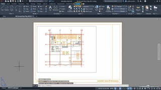 آموزش اتوکد  فضاها و فضاهای کاری - گرافیسم
