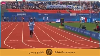 سیرک در چین ( دوندگی ۱۰۰ متر ) - دختر سومالی