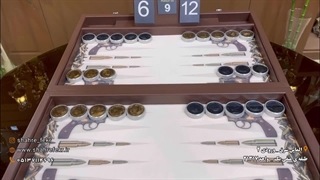 تخته نرد مدرن طرح کلت رولور