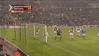 Birmingham vs Arsenal PL 2003/04