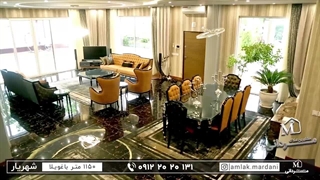 ۱۱۵۰ متر باغ ویلا بسیار لوکس در شهرک تیسفون شهریار با ۳۵۰ متر بنای مدرن