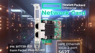 کارت شبکه سرور HPE Ethernet 10Gb 2-port 562T Adapter  با پارت نامبر 817738-B21