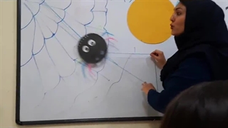 کاردستی عنکبوت