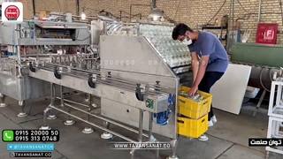 دستگاه پرکن و دربند ۱۲ نازل تخم شربتی توان صنعت | ۰۹۱۵۲۰۰۰۰۵۰