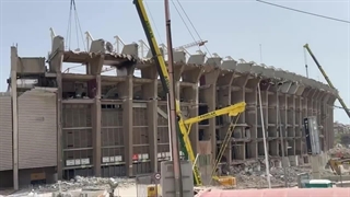 جدیدترین فیلم از تخریب نیوکمپ