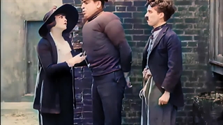 سکانس دعوای فیلم پسر بچه چارلی چاپلین