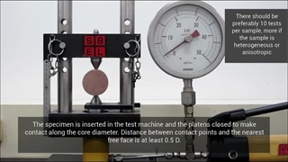 آموزش اندازه گیری شاخص بارگذاری نقطه ای در سنگ طبق استاندارد ISRM