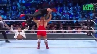 Rick boogs vs Jimmy uso Austin theory throws drink at pat mcafee sd 4 1 22